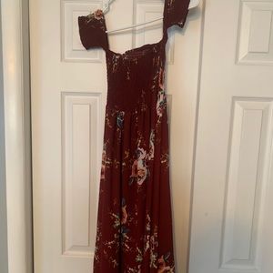 Off the shoulder dress